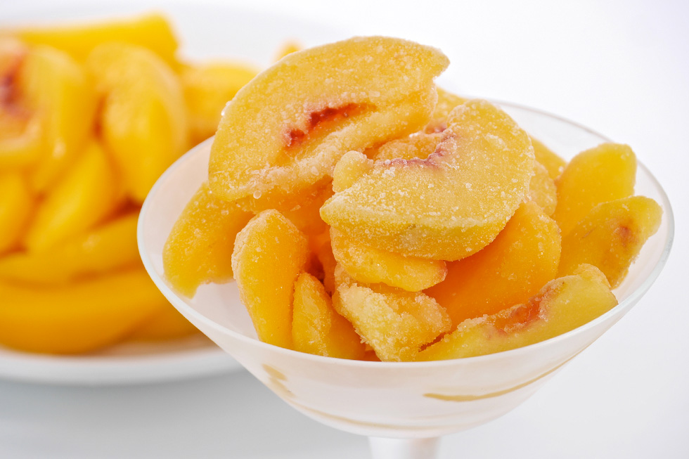 Frozen Peach Slices (1KG)